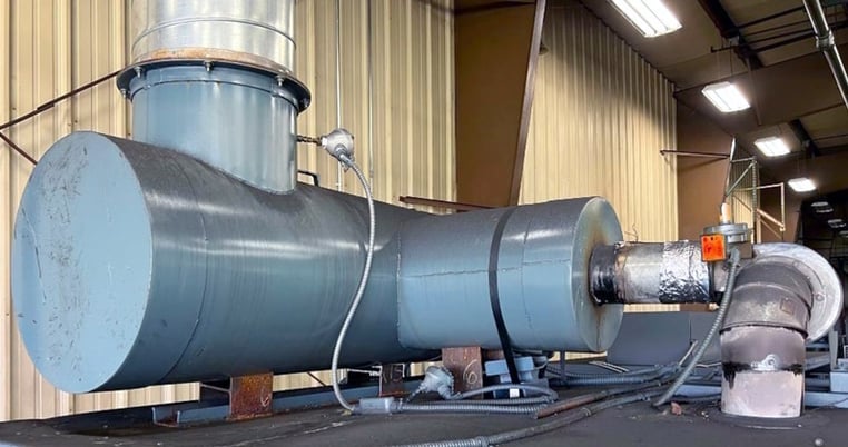 72" width x 91" H x 60" D Jackson #5604, Walk-in Oven, 500&deg;F, 230V., 1200 CFM, Honeywell Control, Partlow - Image 6