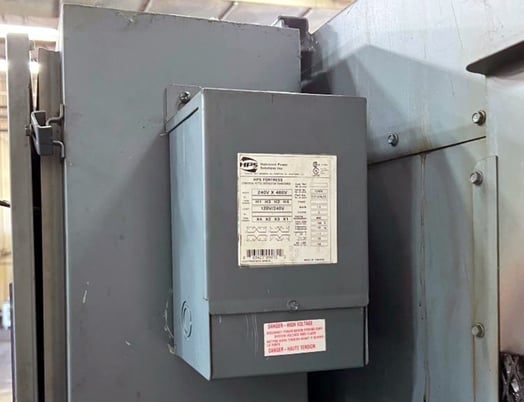 72" width x 91" H x 60" D Jackson #5604, Walk-in Oven, 500&deg;F, 230V., 1200 CFM, Honeywell Control, Partlow - Image 7