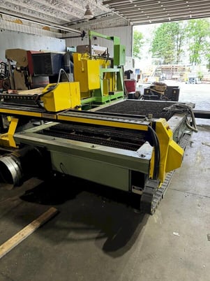 Piranha #C510, Plasma Table, 5' x 10' Table, 3-Jaw Chuck, MicroStep Torch Control, StarFire Operating - Image 5