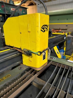 Piranha #C510, Plasma Table, 5' x 10' Table, 3-Jaw Chuck, MicroStep Torch Control, StarFire Operating - Image 7