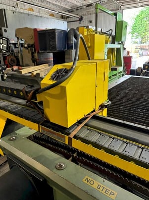 Piranha #C510, Plasma Table, 5' x 10' Table, 3-Jaw Chuck, MicroStep Torch Control, StarFire Operating - Image 8
