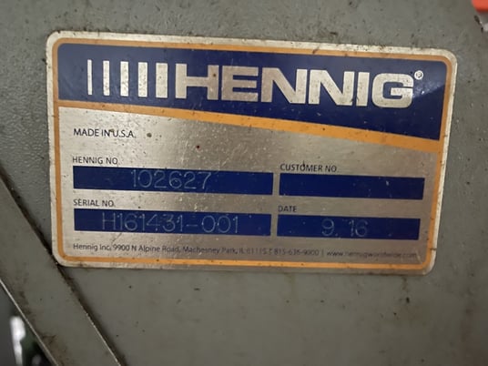 Hennig #102627, gooseneck conveyor - Image 3