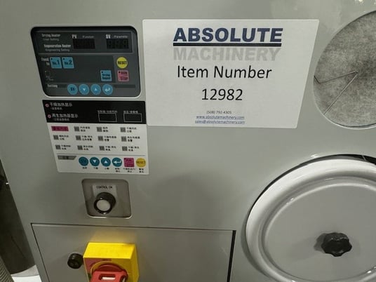 AEC #RDC-P-75, dehumidifying wheel dryer with hopper, hoses, clamps, new, 2023 - Image 5