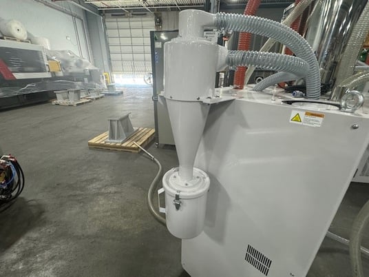AEC #RDC-P-75, dehumidifying wheel dryer with hopper, hoses, clamps, new, 2023 - Image 6