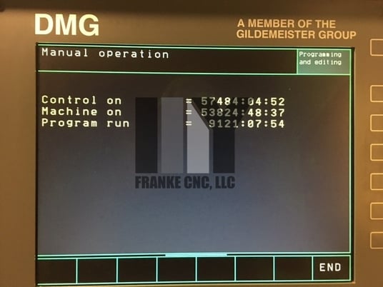 DMG, Mori #DMU-125P-hi-dyn, vertical machining center, 60 automatic tool changer, 49.2" X, 34.6" Y, 31.5" Z - Image 8