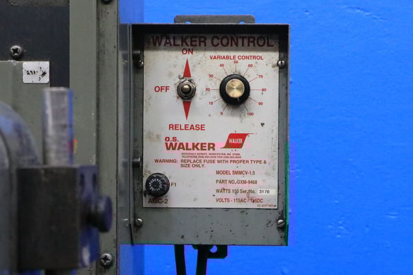 6" x 12" Mitsui #MSG-200MH, surface grinder, 8" x 3/4" x 1-1/4" wheel, LBP electromagnetic chuck, 1990 - Image 6