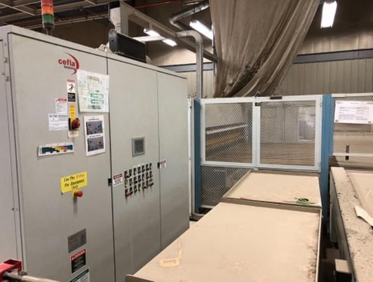 Cefla #QEG, Panel Flipper, 600 V., 82 FPM, 5.9" W x 9.8" L Capacity - Image 3