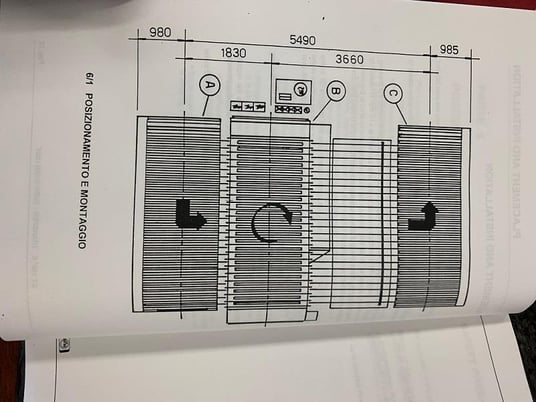 Cefla #QEG, Panel Flipper, 600 V., 82 FPM, 5.9" W x 9.8" L Capacity - Image 9