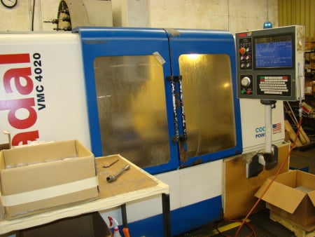 Fadal #VMC4020, Vertical Machining Center, 40" X, 20" Y, 20" Z, 24 automatic tool changer, 10000 RPM, 20" x - Image 1