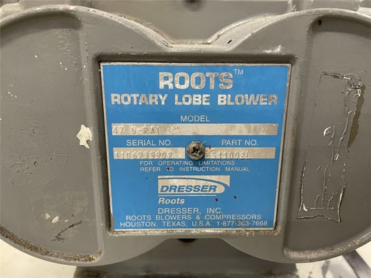 Young Industries, vacuum conveyor, 15 HP Baldor motor, 3" flanged inlet, 3.5" outlet - Image 3