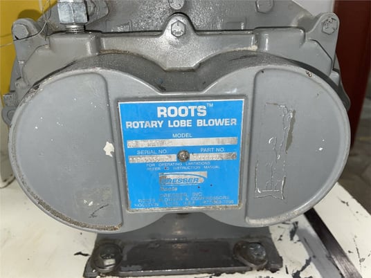 Young Industries, vacuum conveyor, 15 HP Baldor motor, 3" flanged inlet, 3.5" outlet - Image 9