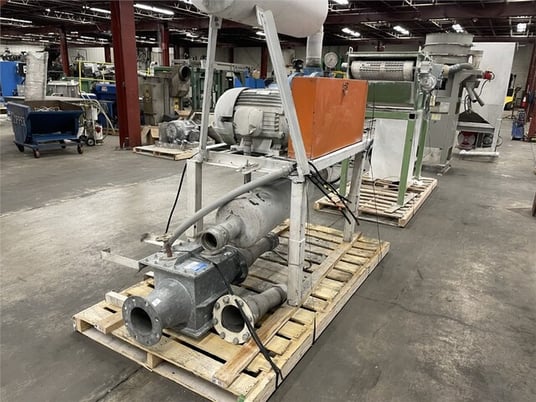 MAC #425, vacuum conveyor, 50 HP motor, 4" inlet/outlet, 230/460 V., 64 cu.ft. surge bin, MAC HD75 2 HP - Image 2