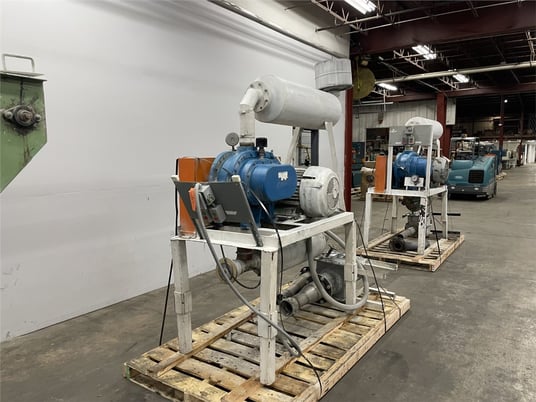 MAC #425, vacuum conveyor, 50 HP motor, 4" inlet/outlet, 230/460 V., 64 cu.ft. surge bin, MAC HD75 2 HP - Image 3
