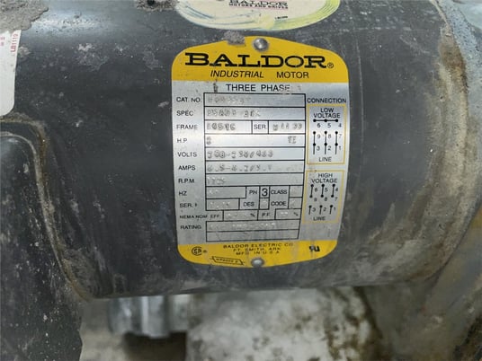 MAC #425, vacuum conveyor, 50 HP motor, 4" inlet/outlet, 230/460 V., 64 cu.ft. surge bin, MAC HD75 2 HP - Image 6