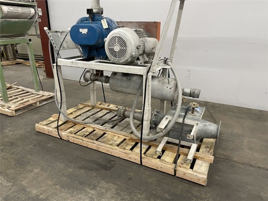 MAC #425, vacuum conveyor, 50 HP motor, 4" inlet/outlet, 230/460 V., 64 cu.ft. surge bin, MAC HD75 2 HP - Image 8