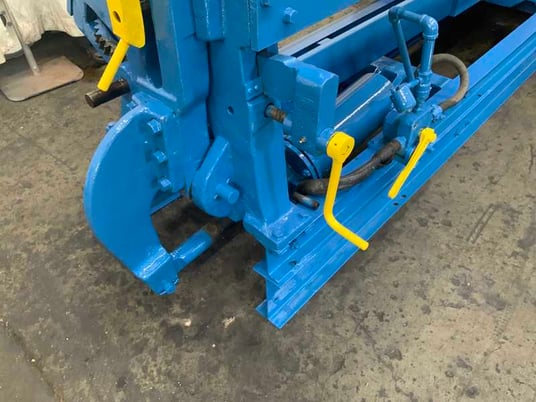 6' x 3/6" Bertsch #6, Initial Pinch Plate Bending Roll, 3/16" Capacity, 74" L x 6" Dia. Rolls, 5 HP - Image 3