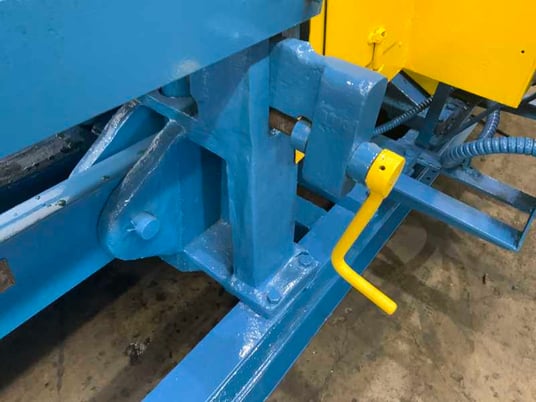 6' x 3/6" Bertsch #6, Initial Pinch Plate Bending Roll, 3/16" Capacity, 74" L x 6" Dia. Rolls, 5 HP - Image 7