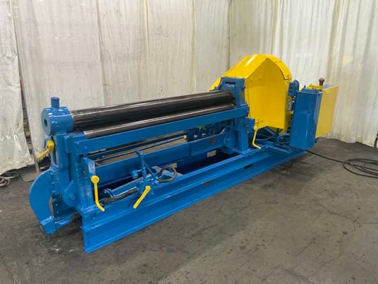 6' x 3/6" Bertsch #6, Initial Pinch Plate Bending Roll, 3/16" Capacity, 74" L x 6" Dia. Rolls, 5 HP - Image 10