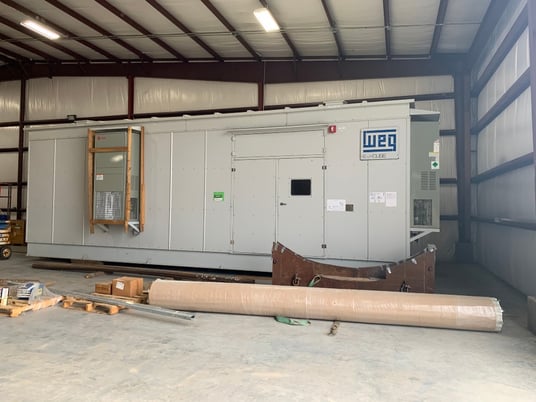 5000 HP WEG, MVW01, 626 amps, 12470 Volts in, 4160 Volts out, new - Image 2