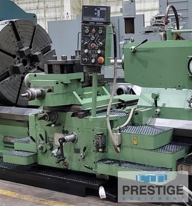 49" x 118" Poreba #TCG-125x3M, heavy duty manual lathe, 49" 4-jaw chuck, 4.13" bore, 6-way power rapid - Image 7