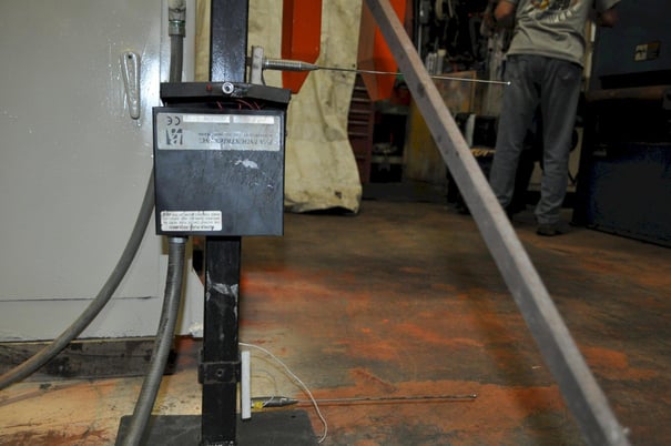 10000 lb. Rowe #10030-DSL, uncoiler, 38" mandrel, 72" outside dimensions, 17"-21" powered expansion, 4-arm - Image 8