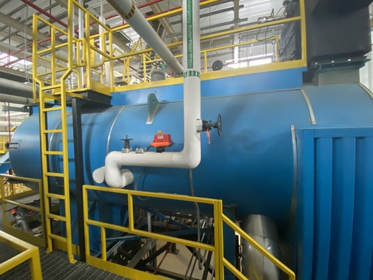 300 HP Wellons, Biomass Wood Steam Boiler System, 450 psi, 10000 lbs/hr., 800 hr.s., 2012 - Image 3
