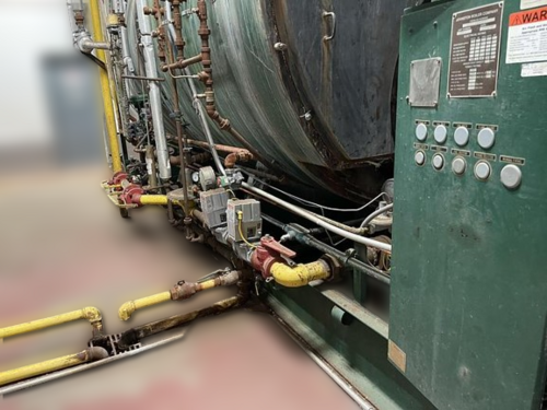 750 HP Johnston Boiler #PFTA-750-4G-150S, Boiler, 150 psi, 1993 - Image 7