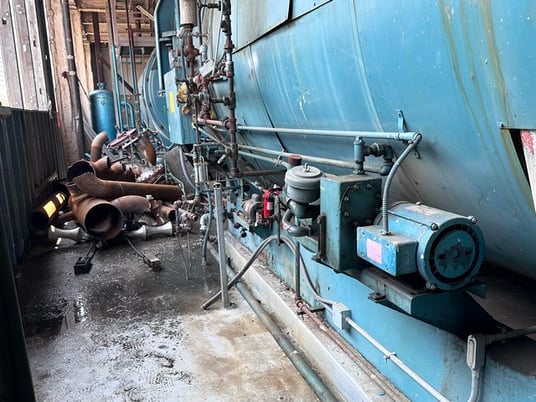 500 HP Cleaver-Brooks #CB-200-500, Steam Boiler, Natural Gas/Oil, 150 psi, 20922000 BTU/hr., 460 V, 1988 - Image 2