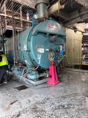 500 HP Cleaver-Brooks #CB-200-500, Steam Boiler, Natural Gas/Oil, 150 psi, 20922000 BTU/hr., 460 V, 1988 - Image 5