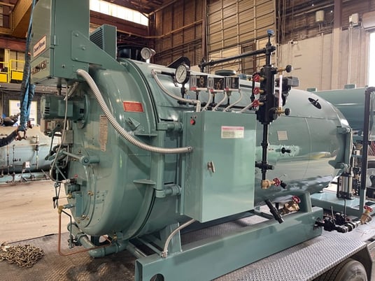 Cleaver Brooks #CB-700-50, Steam Boiler, Gas/Oil, 150 psi, 575 V, 1991 - Image 1