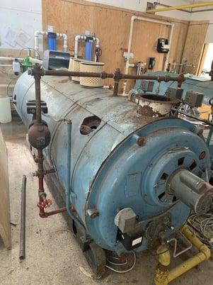 Cleaver Brooks #CB-700-40, Steam Boiler, Natural Gas, 150 psi, 1674000 BTU/hr., 1995 - Image 1