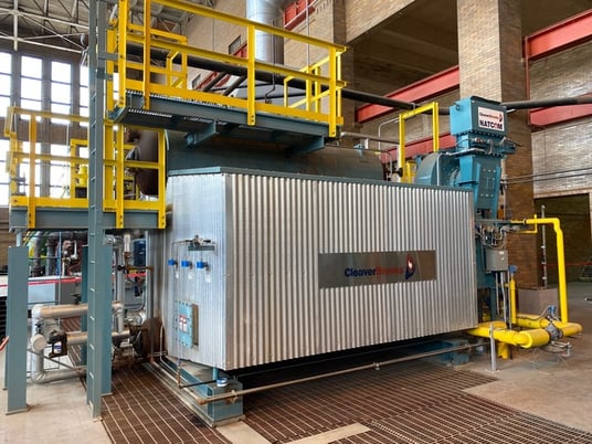 20000 PPH Cleaver-Brooks #NB-100D-35, Water Tube Boiler, 600 HP, 1606 sq.ft., 250 psi, 2013 - Image 1