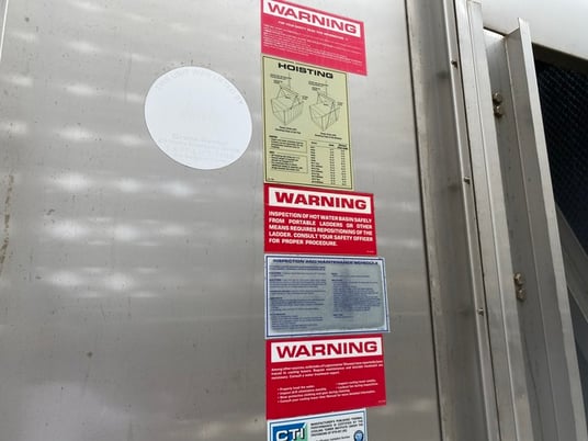 350 Ton, Marley #NC8405PAN1SGF, Cooling Tower, 1050 GPM, 95 Hot/85 Cold water temp., 78 Wet/93.71 Dry bulb - Image 10