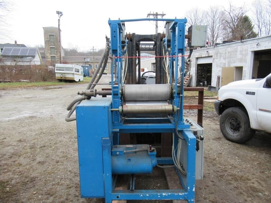 3" Plastic Bag Extruder Large, w/Control materal blender, calandering roller machine, neddel punch machine - Image 8