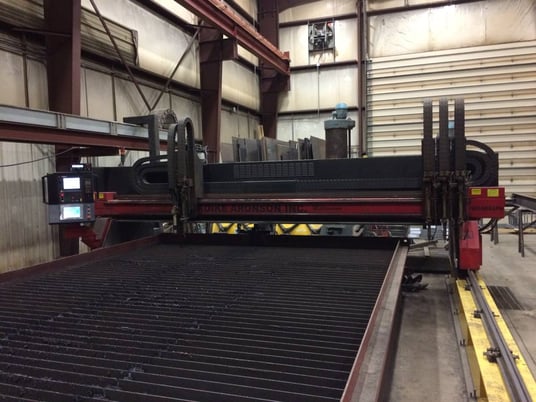 Koike Plasma/Oxyfuel #Versagraph-Millennium-3100, Hypertherm HT 2000, 120" cutting width, 213" rail gauge - Image 4