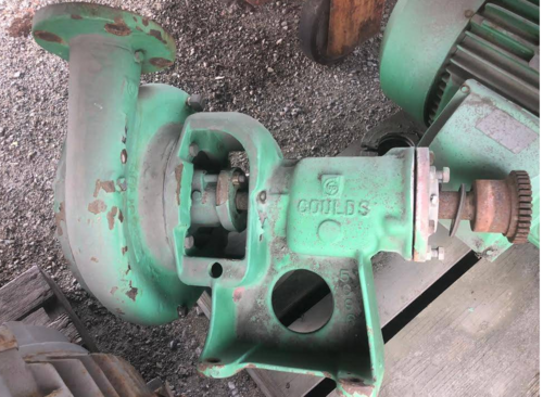320 GPM @ 170' TDH Goulds/Reliance #3755/362T, Pump w/Motor, 3x4-13 pump size, 1750 RPM pump, 40 HP motor - Image 3