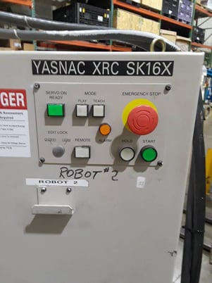 Motoman, YR-SK16-J00, Robotic Arm & Controller, Teach pendant, 1999 - Image 4