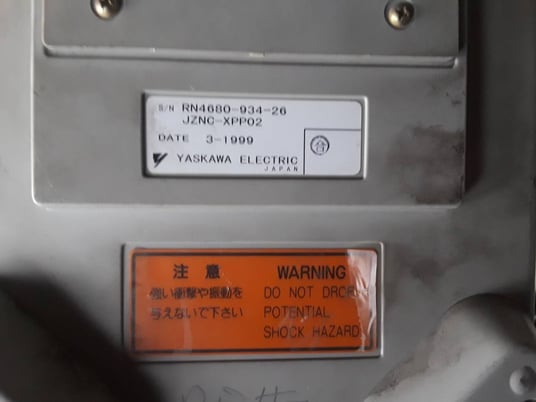 Motoman, YR-SK16-J00, Robotic Arm & Controller, Teach pendant, 1999 - Image 9