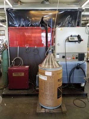 ABB, FlexArc 500C/AC, Welding Cell, IRB 2400L six axis robot, 500 kg positioner, 500 Amp Power Supply, 2001 - Image 4