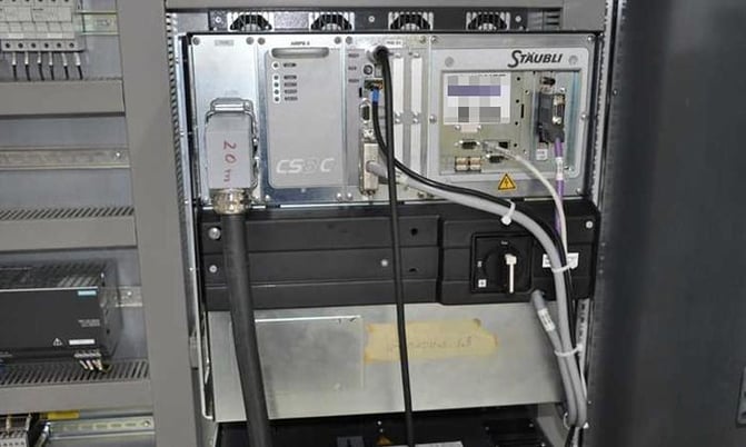 Staubli, RX160, 6 Axis Articulating Arm Robot with Controller and Teach Pendent Programmer - Image 10