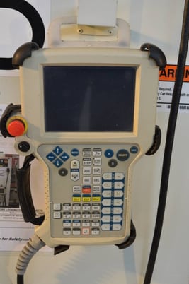 Kawasaki, FS030L E, Robot with "D+" (D Plus) Controller, 6 axis, 66 lbs. capacity, teach pendant, 2008 - Image 4