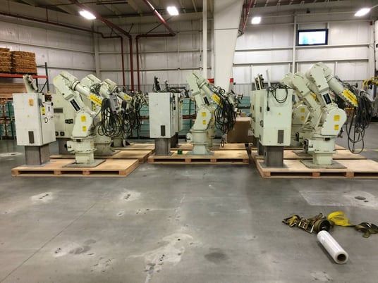 Kawasaki, FS030L E, Robot with "D+" (D Plus) Controller, 6 axis, 66 lbs. capacity, teach pendant, 2008 - Image 7