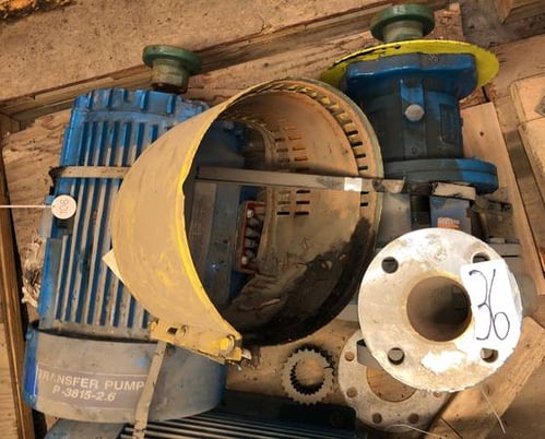 300 GPM @ 85' TDH, Goulds Pumps Inc #3196-MTX, Centrifugal Pump, 3x4-10 size, 4" suction, 3" discharge, 15 HP - Image 4