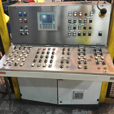 20.86" x .24" Oto Mill, tube mill components, double uncoiler, double hydraulic expandable mandrel, PLC - Image 2