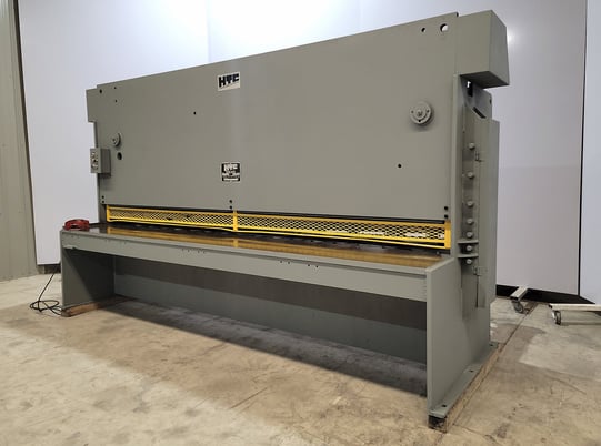 1/4" x 12' HTC #250-12A, hydraulic shear, motorized Back Gauge, 25 HP, 3-phase - Image 3