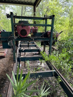 Oliver Sawmill, New Carriage Wheels & Battery - Image 2