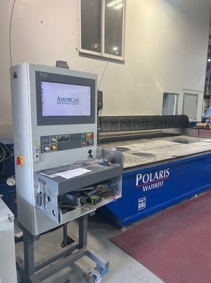 Polaris #P2-612S, Waterjet Cutting System, 72" X 144", 60,000 PSI, 30 HP, Mk4 Waterjet Control, 2020 - Image 2
