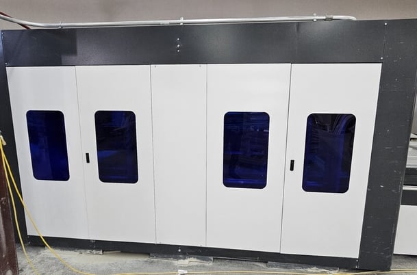 5 x 10 Membrane Press with Multi-roll PVC foil dispenser, 2021 - Image 3