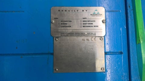 386 HP 2000 RPM Siemens 1PL6228-9AF30-0AZ3, 460 Volts, rebuilt - Image 4