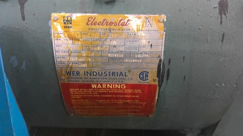 25 HP 1750 RPM Electrostat 3280F450D02, Frame 328AT, TEFC, 500 VA - Image 3